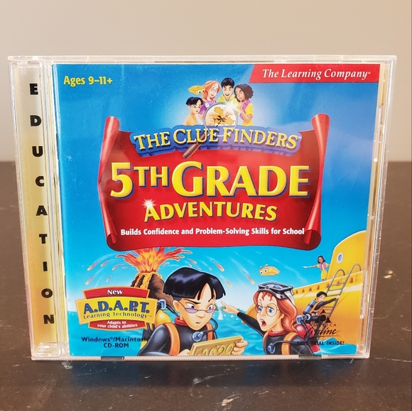 PC Games Cluefinders 3rd & 5th Grade and Treasure MathStorm Bundle. - Picture 2 of 11